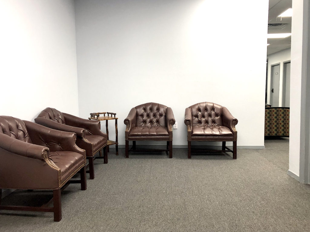 LufkinSpace lobby waiting area and seating