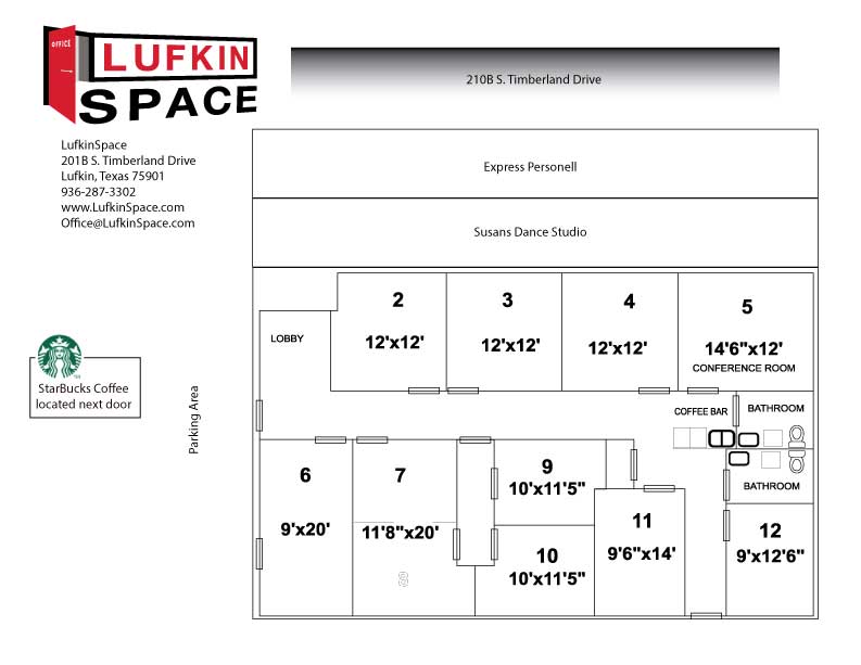 210 timberland office floorplan